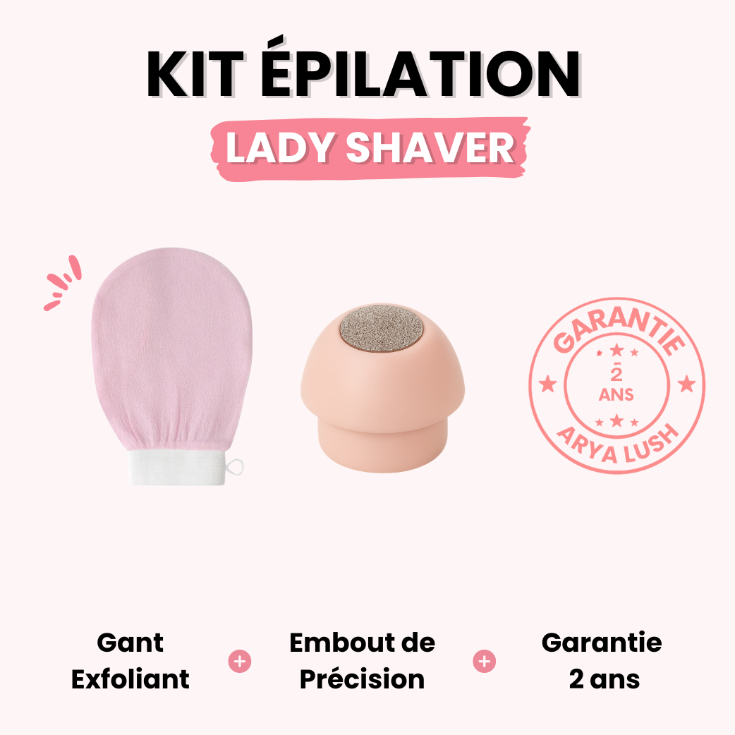 Kit Épilation Lady Shaver