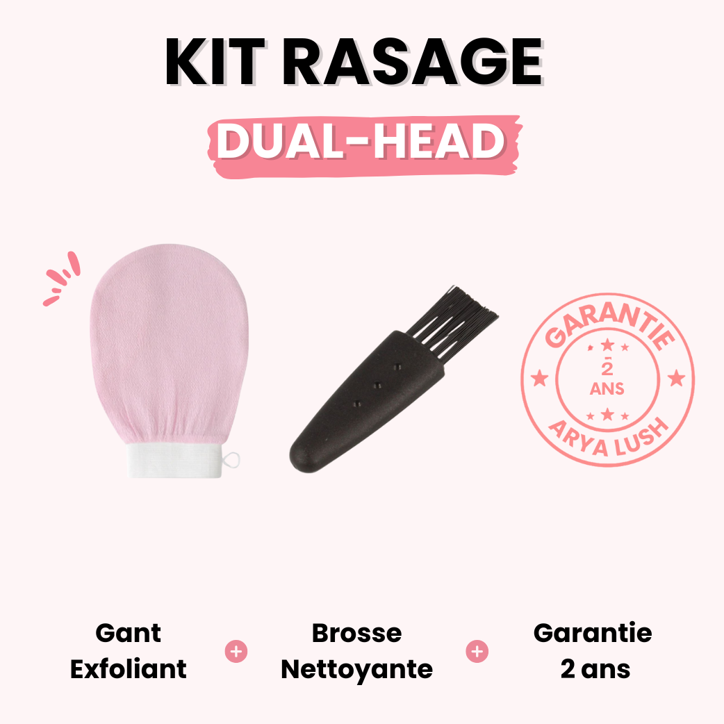 Kit Rasage Dual-Head Pro