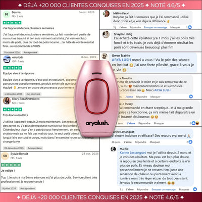 IPL Pulse • Épilateur à Lumière Pulsée