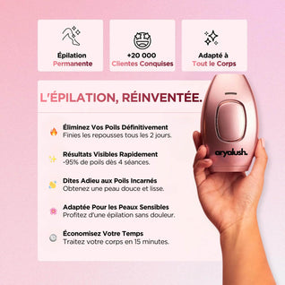 IPL Pulse • Épilateur à Lumière Pulsée
