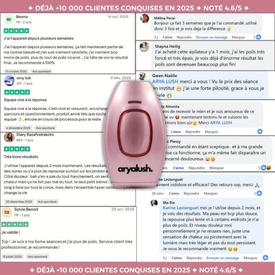 IPL Pulse • Épilateur à Lumière Pulsée