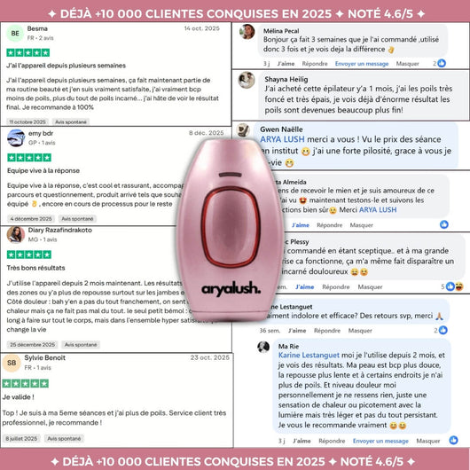 IPL Pulse • Épilateur à Lumière Pulsée