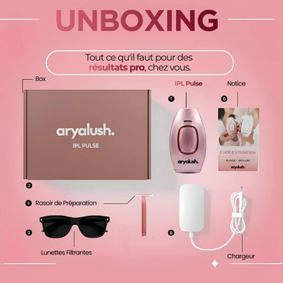 IPL Pulse • Épilateur à Lumière Pulsée