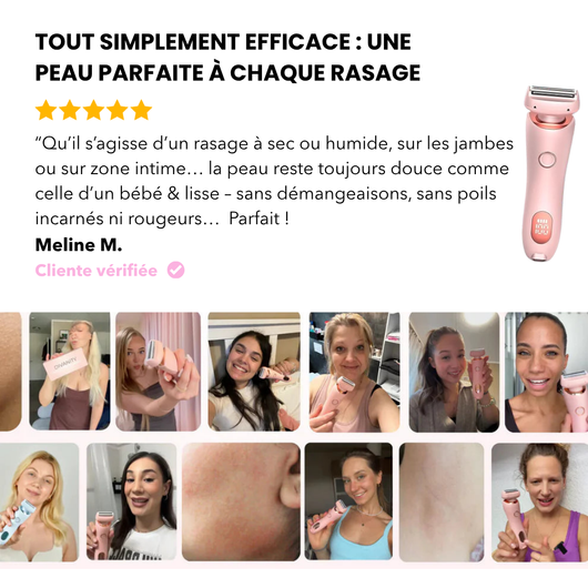 Lady Shaver • Épilateur Électrique