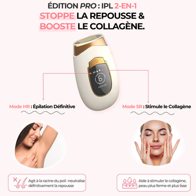 IPL Pro • Épilateur à Lumière Pulsée