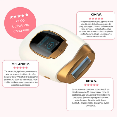 IPL Pro • Épilateur à Lumière Pulsée