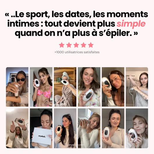 IPL Pro • Épilateur à Lumière Pulsée