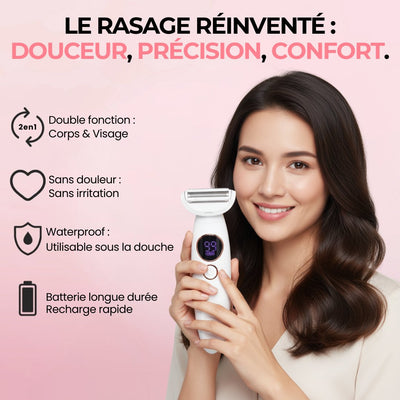 Aura Pro • Rasoir Électrique 5 en 1